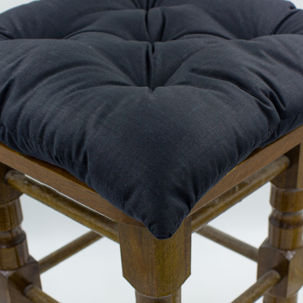 Подушка на стілець MirSon Ranforce Elite 16-9000 Black Stone 40х40 см (2200006185291) - фото 4 Подушка на стілець MirSon Ranforce Elite 16-9000 Black Stone 40х40 см (2200006185291) - фото 4