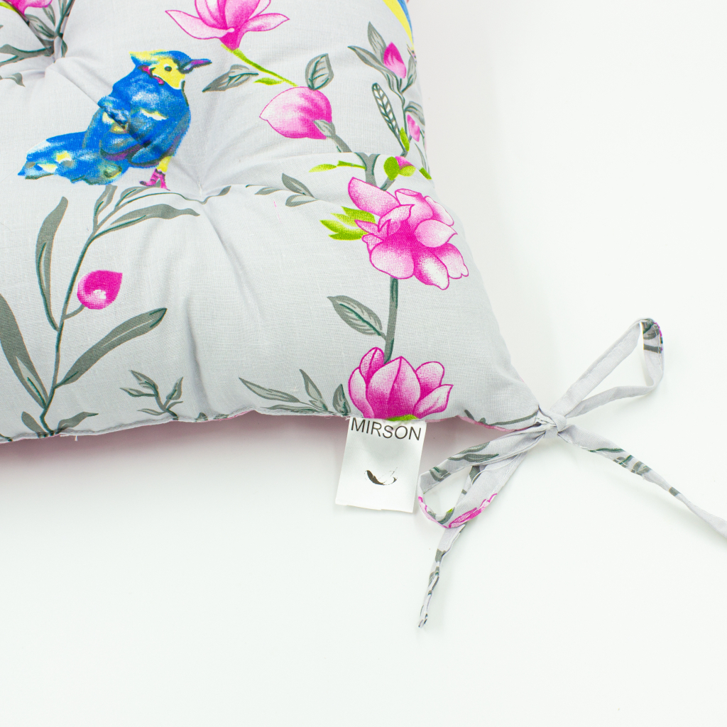 Подушка на стілець MirSon Бязь 17-0553 Nadia 40х40 см (2200006185413) - фото 3 Подушка на стілець MirSon Бязь 17-0553 Nadia 40х40 см (2200006185413) - фото 3