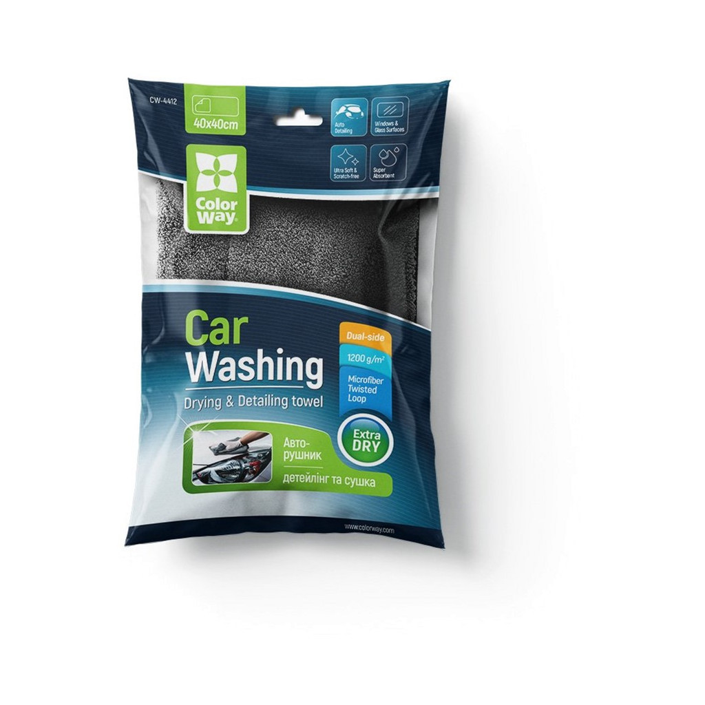 Автомобільна серветка ColorWay Extra Dry 1200gs (CW-4412) - фото 2 Автомобільна серветка ColorWay Extra Dry 1200gs (CW-4412) - фото 2