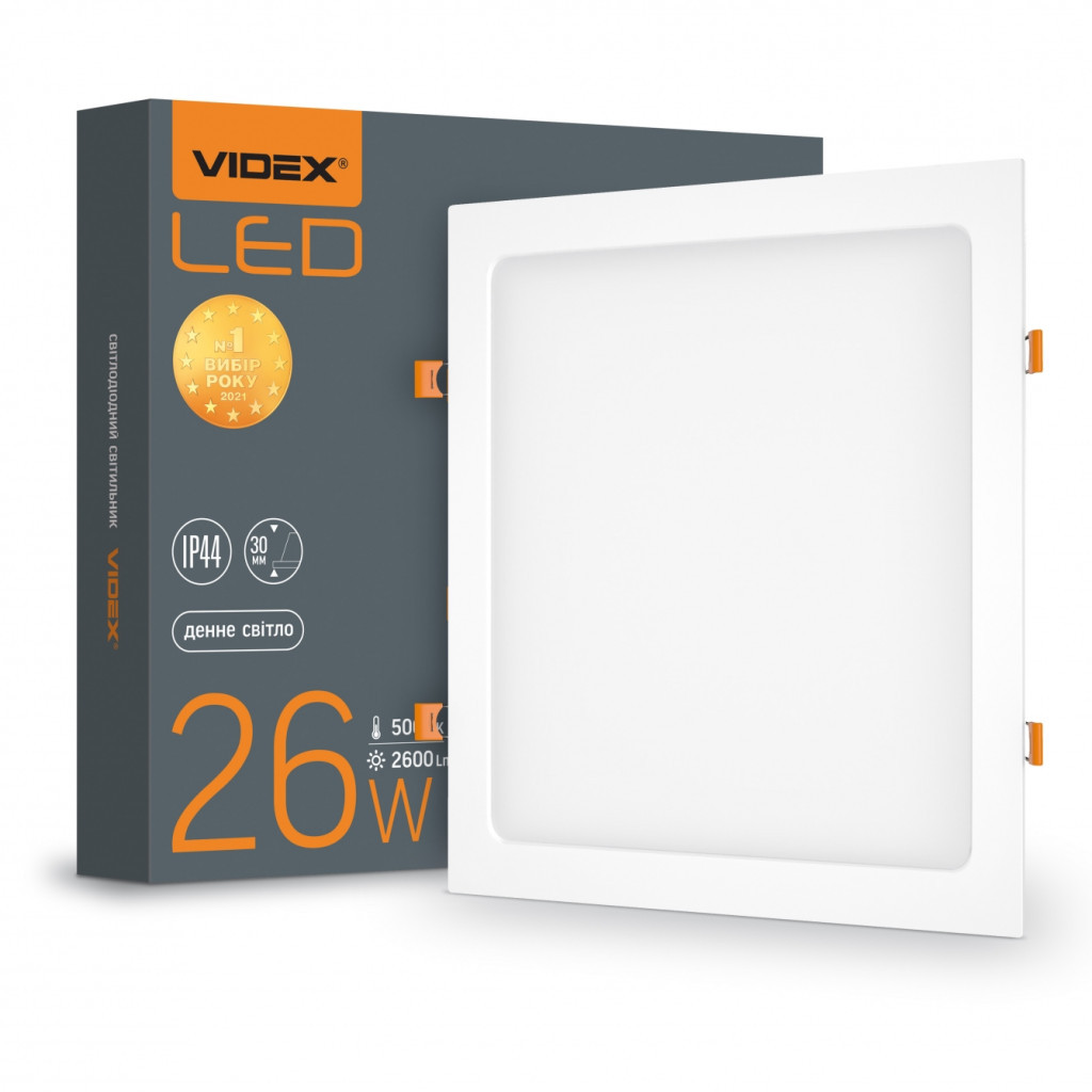 Світильник Videx LED 26W 5000K (VL-DLBS-265) - фото 3 Світильник Videx LED 26W 5000K (VL-DLBS-265) - фото 3