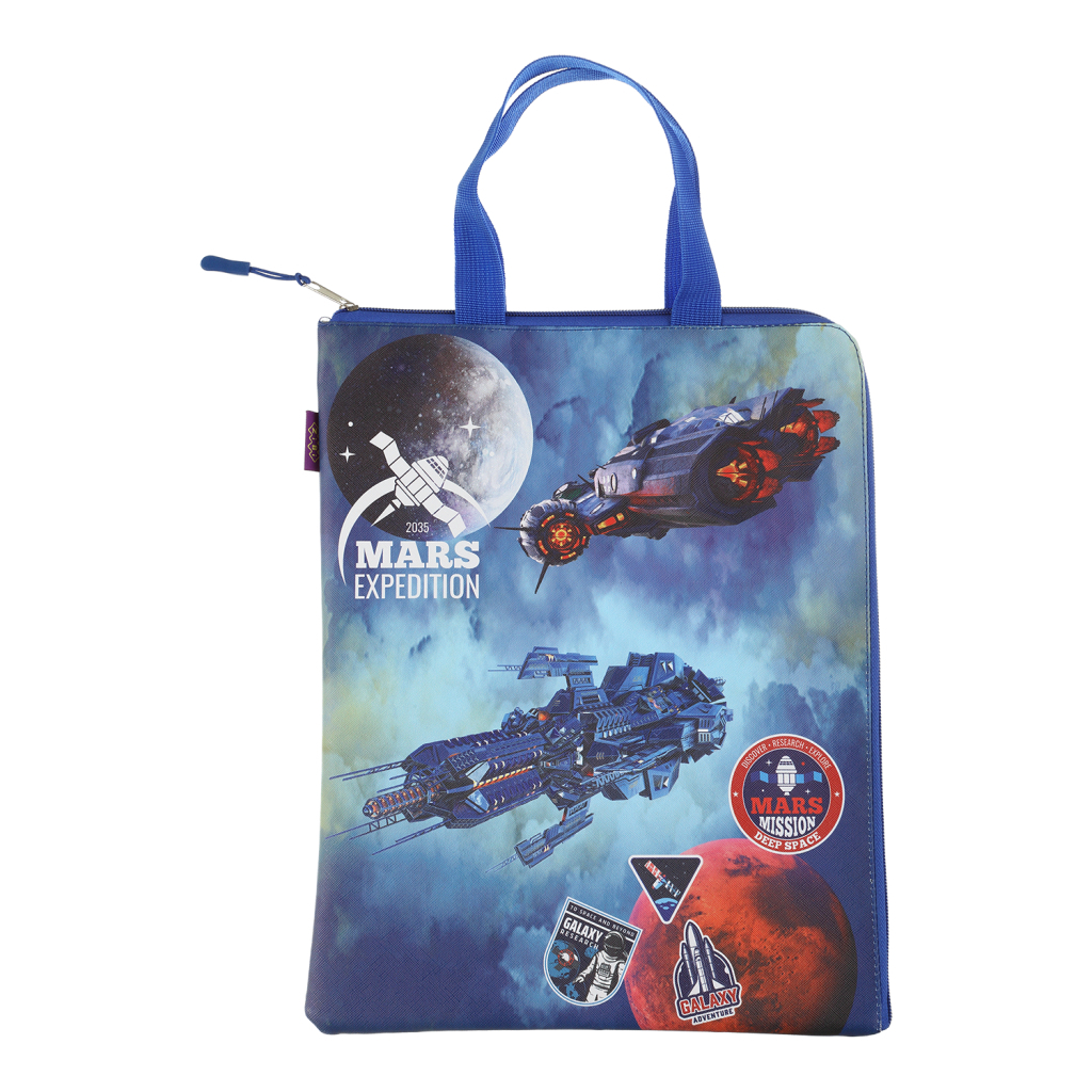 Папка для зошитів ZiBi А4 Universe 34х26х1 см Вертикальна (ZB.705552) Папка для зошитів ZiBi А4 Universe 34х26х1 см Вертикальна (ZB.705552)