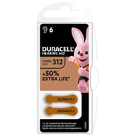 Батарейка Duracell PR41 / 312 * 6 (5007516/5011449) - фото 2