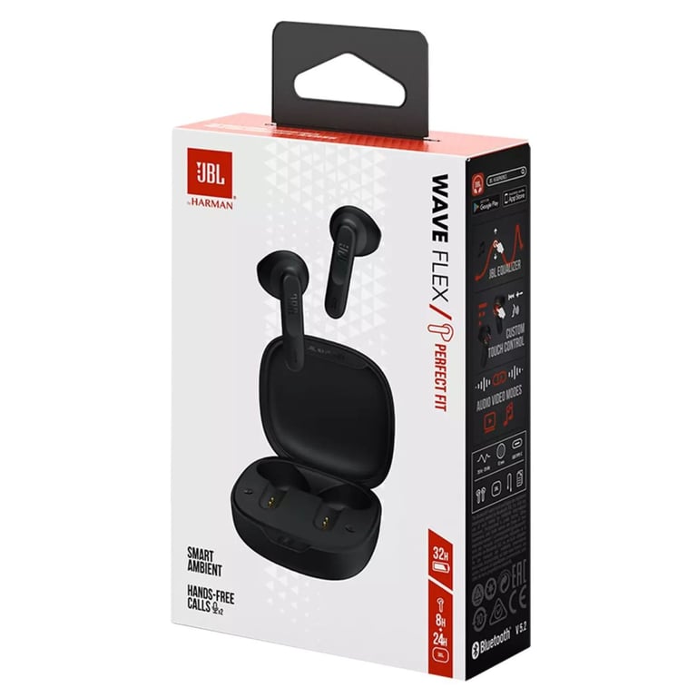 Навушники JBL Wave Flex TWS Black (JBLWFLEXBLK) - фото 10