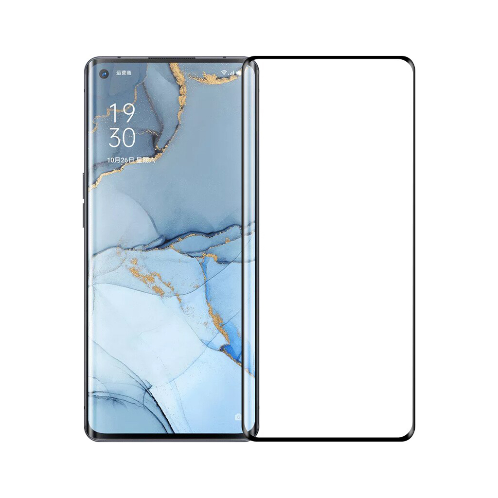 Скло захисне PowerPlant Full screen Oppo Reno 3 Pro (GL608836) - фото 1