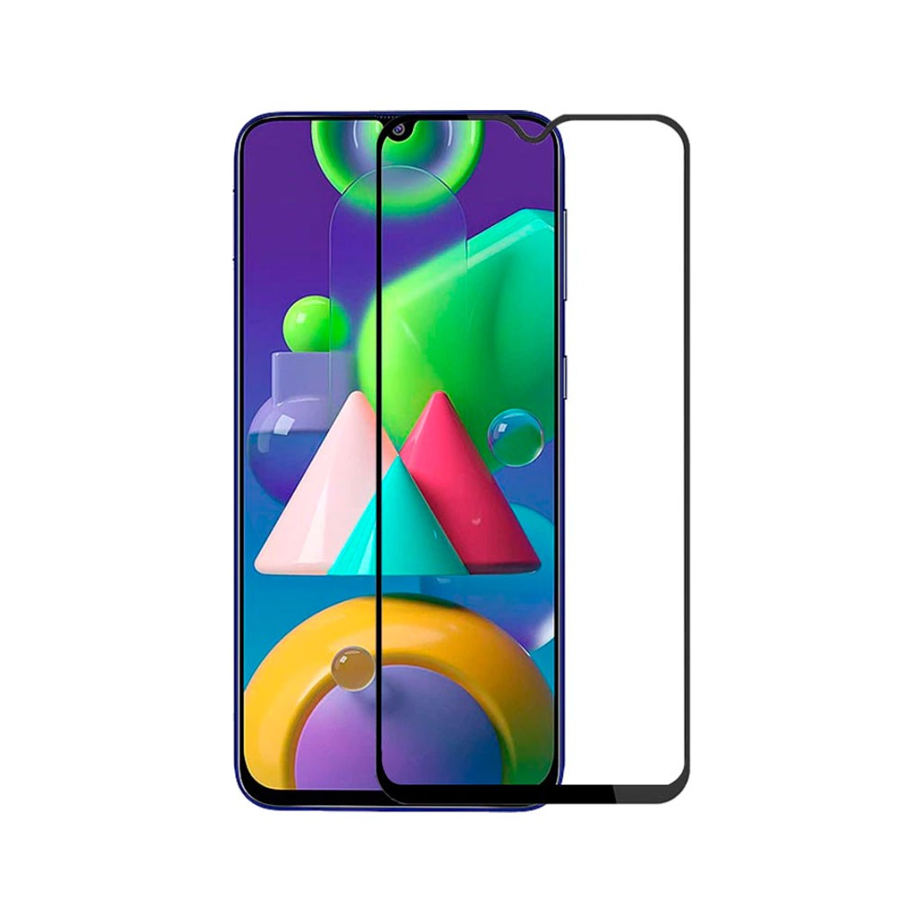 Скло захисне PowerPlant Full screen Samsung Galaxy M21 2020 (M215F) (GL608690) - фото 1 Скло захисне PowerPlant Full screen Samsung Galaxy M21 2020 (M215F) (GL608690) - фото 1