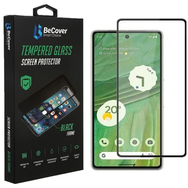 Скло захисне BeCover Google Pixel 7 Black (708571) - фото 1