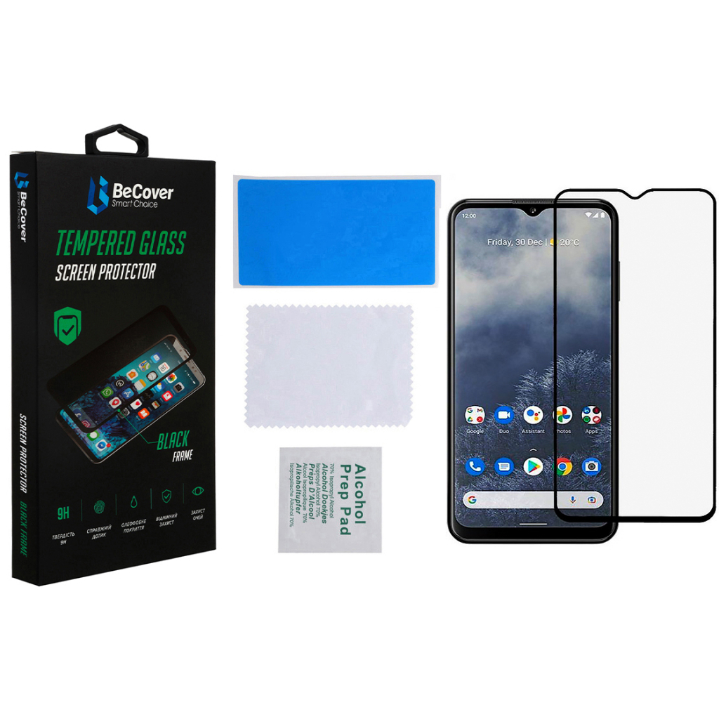Скло захисне BeCover Nokia G60 5G Black (708548) - фото 3 Скло захисне BeCover Nokia G60 5G Black (708548) - фото 3