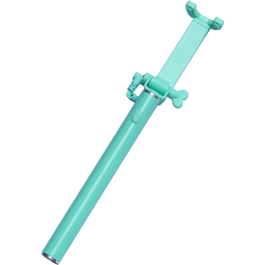 Монопод для селфі Grand-X Elegant 3,5 U-кріплення, бірюзовий (E3UTQ) - фото 1 Монопод для селфі Grand-X Elegant 3,5 U-кріплення, бірюзовий (E3UTQ) - фото 1
