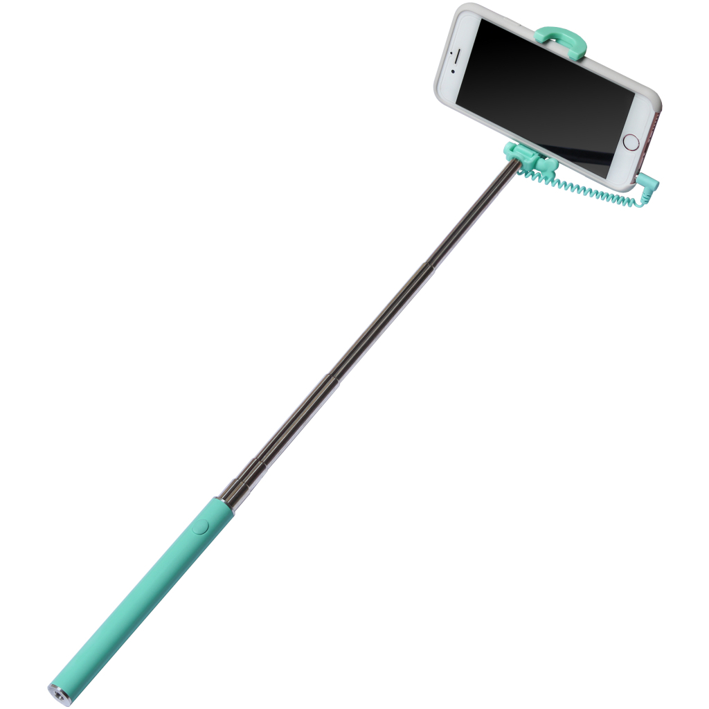 Монопод для селфі Grand-X Elegant 3,5 U-кріплення, бірюзовий (E3UTQ) - фото 5 Монопод для селфі Grand-X Elegant 3,5 U-кріплення, бірюзовий (E3UTQ) - фото 5