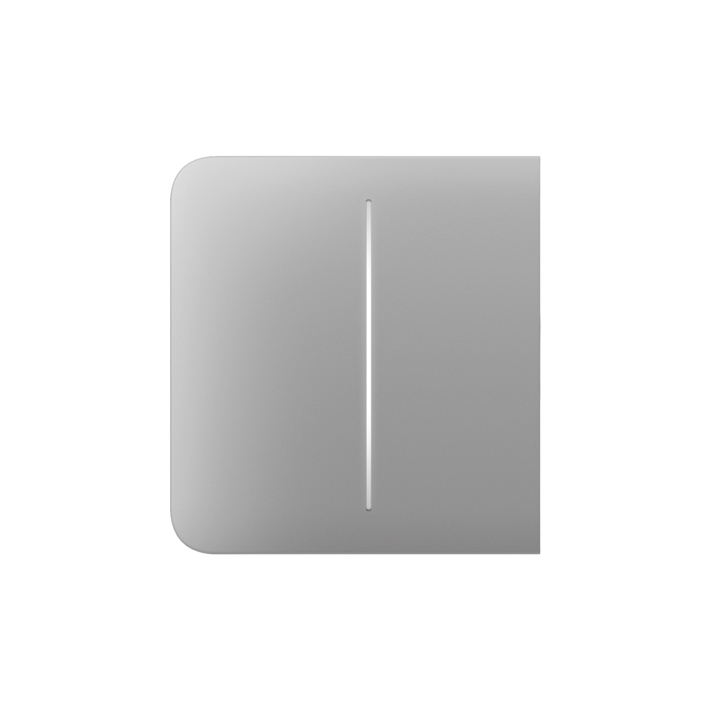 Розумний вимикач Ajax SideButton б/2-gang димний - фото 1