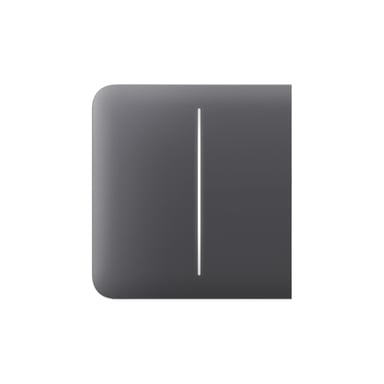 Розумний вимикач Ajax SideButton б/2-gang graphite - фото 1