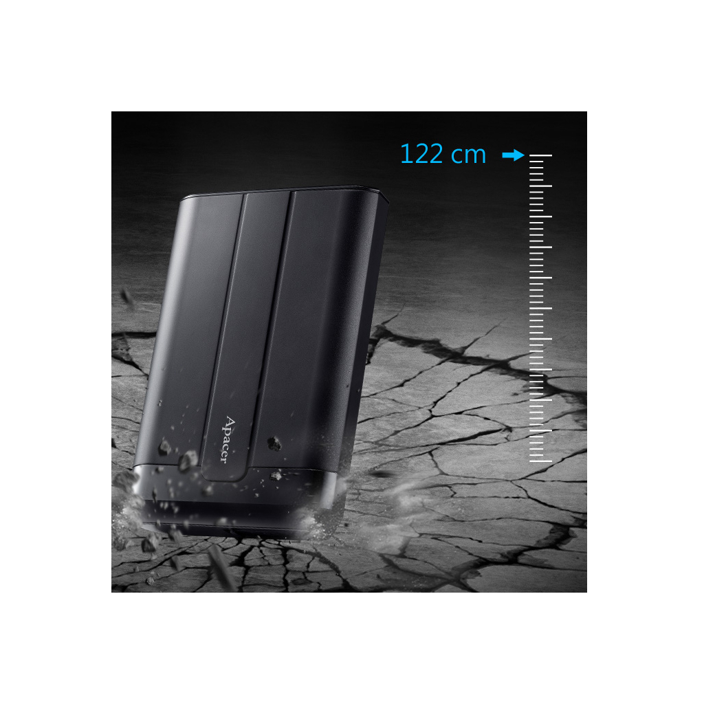 Зовнішній жорсткий диск 2.5" 1TB Apacer (AP1TBAC732B-1) - фото 7 Зовнішній жорсткий диск 2.5" 1TB Apacer (AP1TBAC732B-1) - фото 7