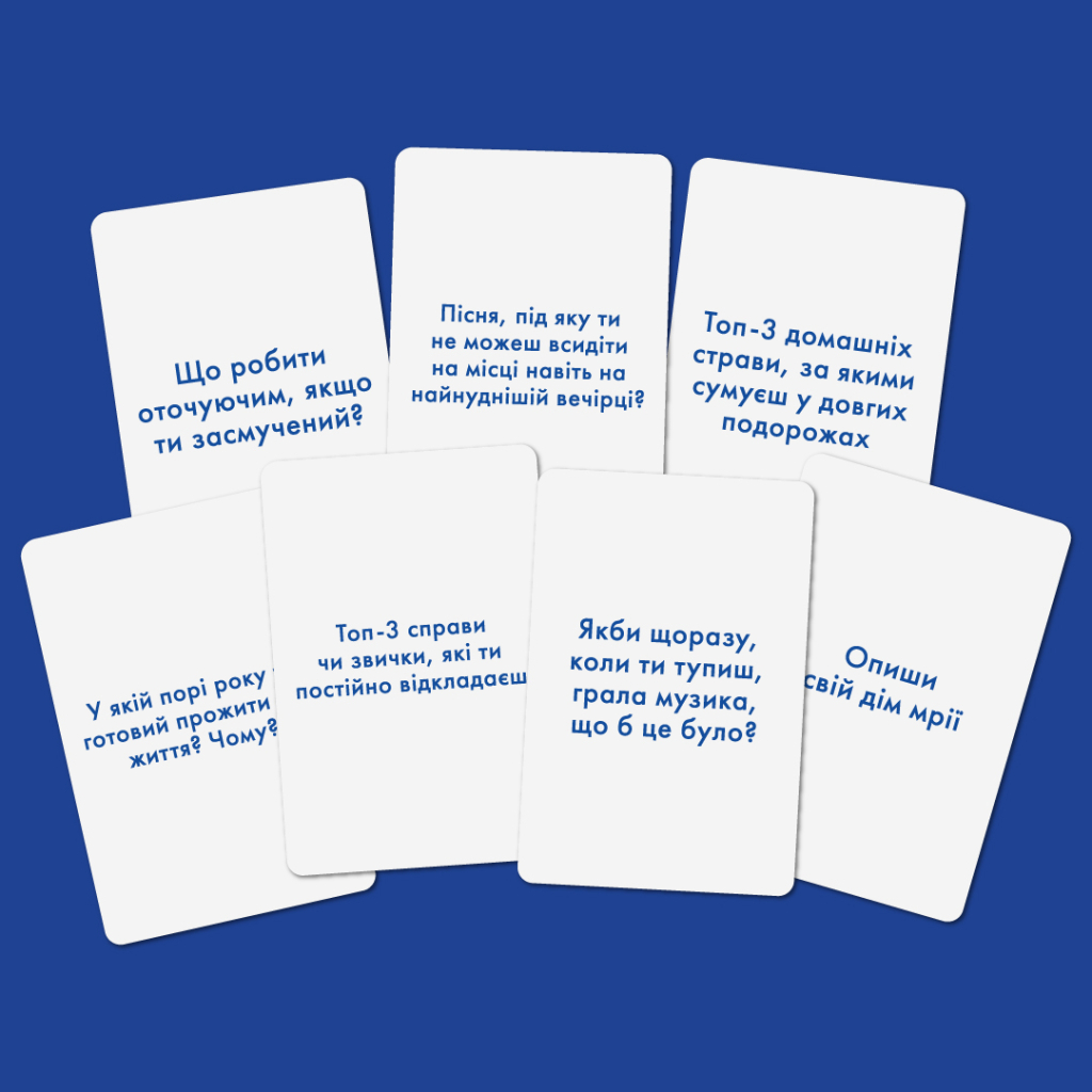 Настільна гра Orner Розмовна гра Розкажи мені все! Friends edition (1607) - фото 4 Настільна гра Orner Розмовна гра Розкажи мені все! Friends edition (1607) - фото 4