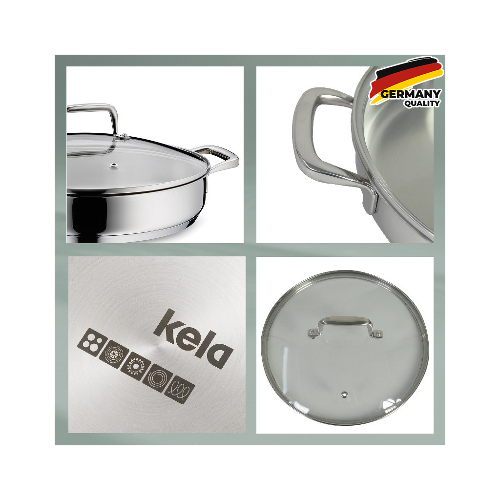 Сотейник Kela Flavoria 28 см (10186) - фото 4 Сотейник Kela Flavoria 28 см (10186) - фото 4