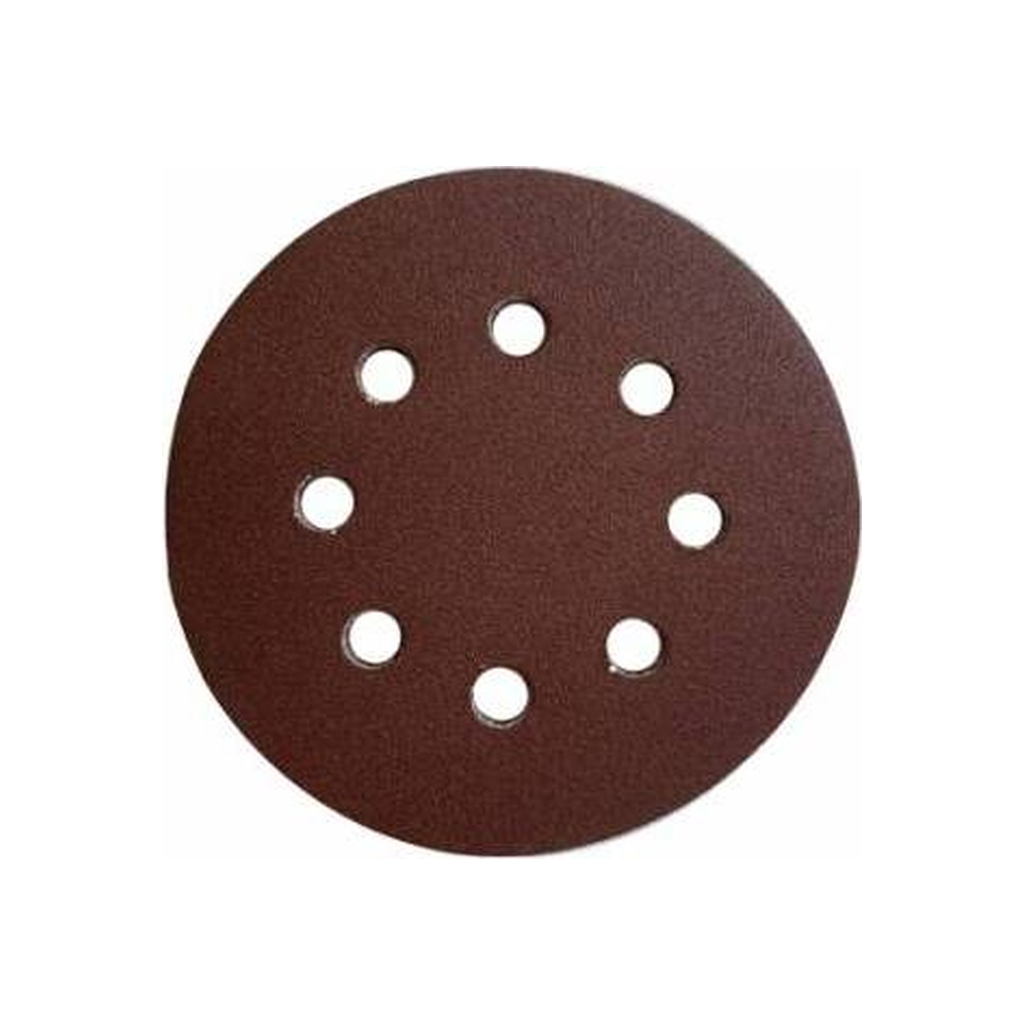 Круг зачистний Зеніт 125 мм з отворами під пилевивод (10 шт.) Р100 (12500100) - фото 1 Круг зачистний Зеніт 125 мм з отворами під пилевивод (10 шт.) Р100 (12500100) - фото 1