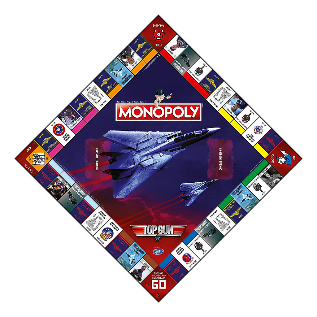 Настільна гра Winning Moves Top Gun Monopoly (WM00548-EN1-6) - фото 5 Настільна гра Winning Moves Top Gun Monopoly (WM00548-EN1-6) - фото 5