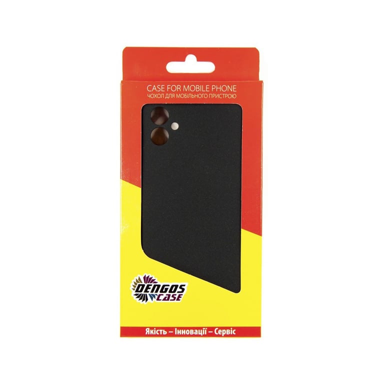 Чохол до мобільного телефона Dengos Carbon Samsung Galaxy A04e (black) (DG-TPU-CRBN-165) - фото 5