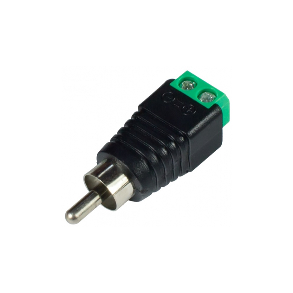 Конектор Voltronic Разъем для подключения RCA-M с клеммами под кабель (YT-RCA-M) - фото 1