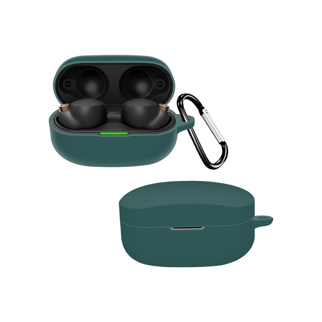 Чохол для навушників BeCover Silicon для Sony WF-1000XM4 Deep Green (707191) - фото 1 Чохол для навушників BeCover Silicon для Sony WF-1000XM4 Deep Green (707191) - фото 1