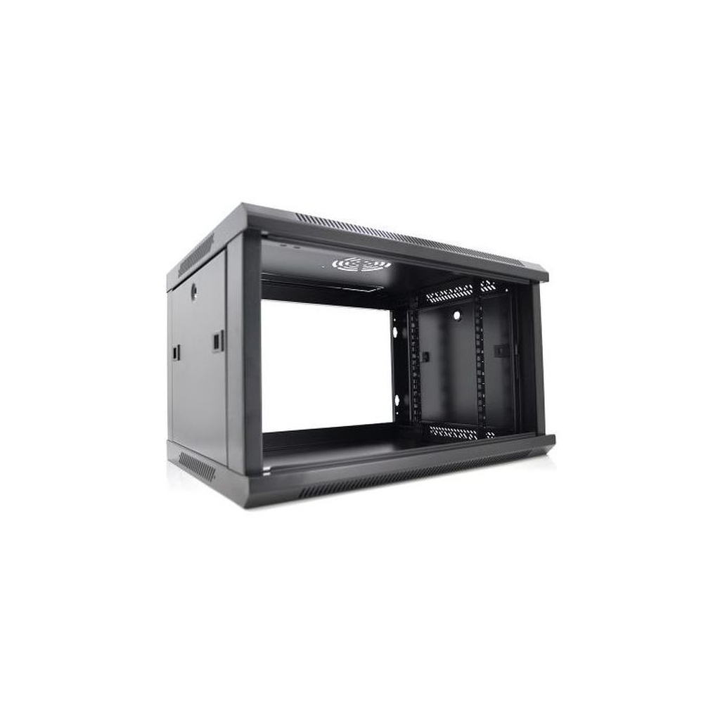 Шафа настінна Merlion 6U 19" 600*450*367 (Ш*Г*В)мм, black (Ml3-6406 / 23526) - фото 2 Шафа настінна Merlion 6U 19" 600*450*367 (Ш*Г*В)мм, black (Ml3-6406 / 23526) - фото 2