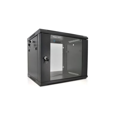 Шафа настінна Merlion 9U 19" 600*450*500 (Ш*Г*В)мм, black (Ml3-6409 / 23527) - фото 1