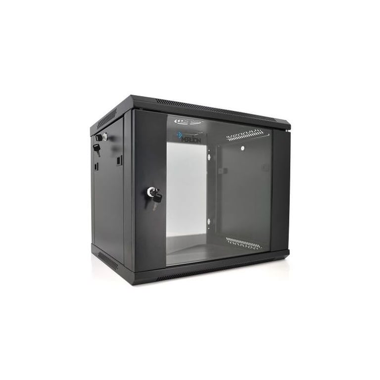 Шафа настінна Merlion 9U 19" 600*450*500 (Ш*Г*В)мм, black (Ml3-6409 / 23527) - фото 1