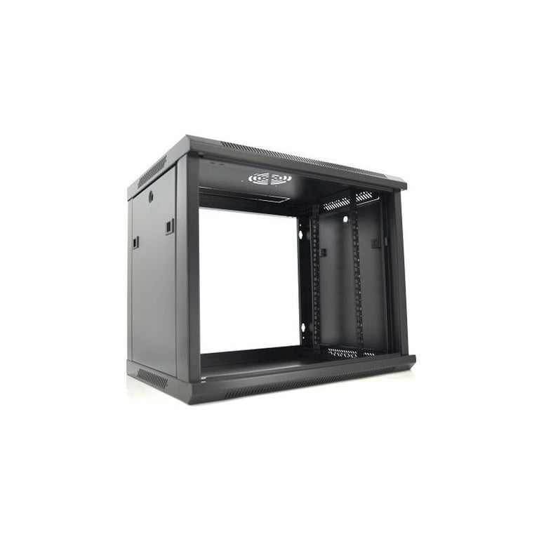 Шафа настінна Merlion 9U 19" 600*450*500 (Ш*Г*В)мм, black (Ml3-6409 / 23527) - фото 2