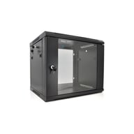 Шафа настінна Merlion 9U 19" 600*600*500 (Ш*Г*В)мм, black (Ml3-6609 / 23528) - фото 1