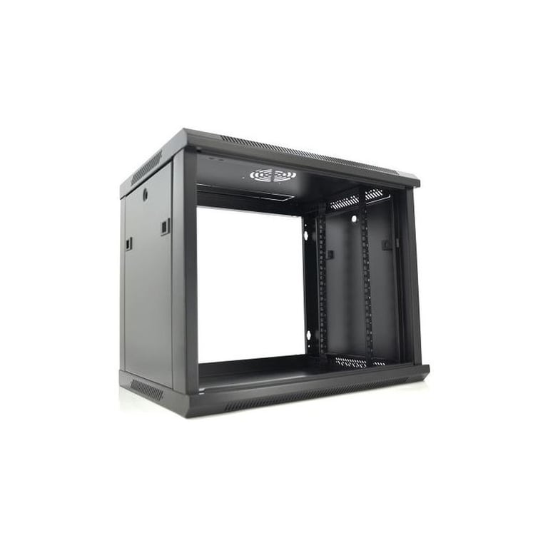 Шафа настінна Merlion 9U 19" 600*600*500 (Ш*Г*В)мм, black (Ml3-6609 / 23528) - фото 2