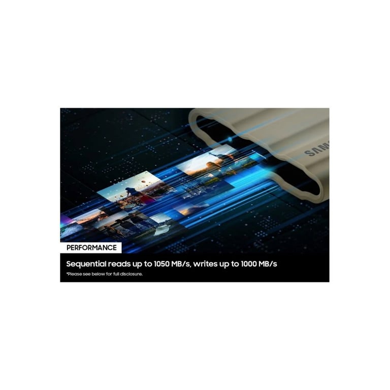 Накопичувач SSD USB 3.2 1TB T7 Shield Samsung (MU-PE1T0K/EU) - фото 7
