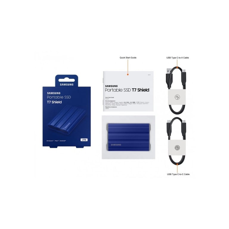 Накопичувач SSD USB 3.2 2TB T7 Shield Samsung (MU-PE2T0R/EU) - фото 4
