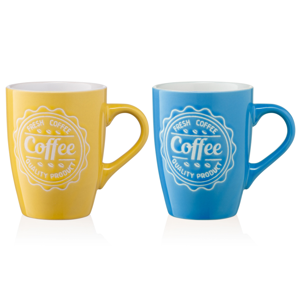 Чашка Ardesto Coffee 330 мл Blue (AR3469BL) - фото 7 Чашка Ardesto Coffee 330 мл Blue (AR3469BL) - фото 7