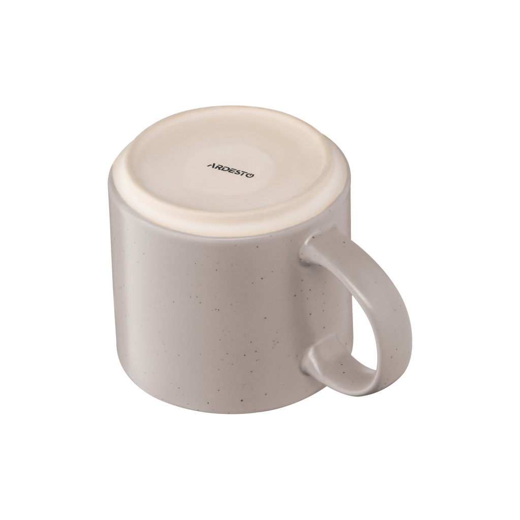 Чашка Ardesto Alcor 420 мл Grey (AR3475GR) - фото 6 Чашка Ardesto Alcor 420 мл Grey (AR3475GR) - фото 6