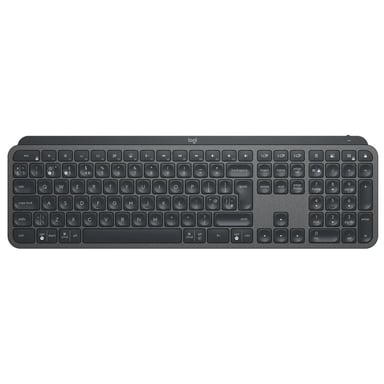 Клавіатура Logitech MX Keys Advanced for Business Wireless Illuminated UA Graphite (920-010251) - фото 1