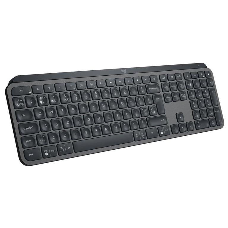 Клавіатура Logitech MX Keys Advanced for Business Wireless Illuminated UA Graphite (920-010251) - фото 5