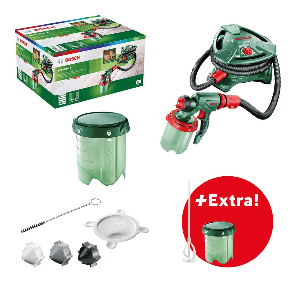 Фарбопульт Bosch фарборозпилювач PFS 5000 E (0.603.207.202) - фото 6 Фарбопульт Bosch фарборозпилювач PFS 5000 E (0.603.207.202) - фото 6