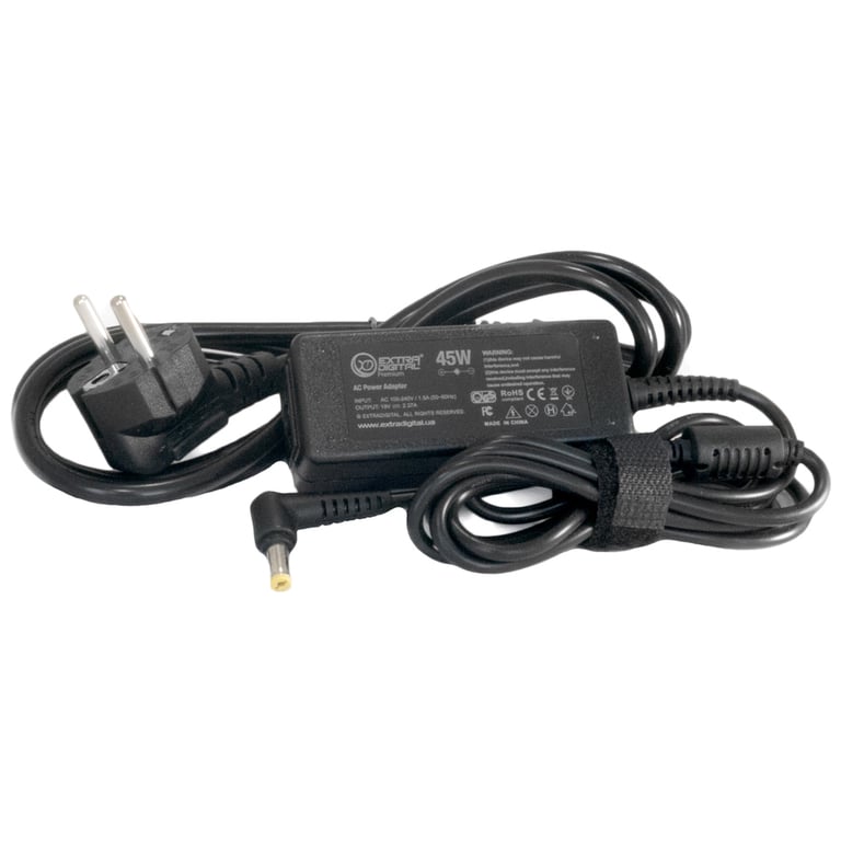 Блок живлення до ноутбуку Extradigital Acer 19V, 2.37A, 45W (5.5x1.7) (PSA3890) - фото 1