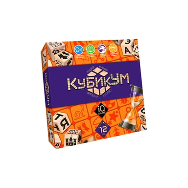 Настільна гра Danko Toys КубикУм, українська (G-KU-01U) - фото 1