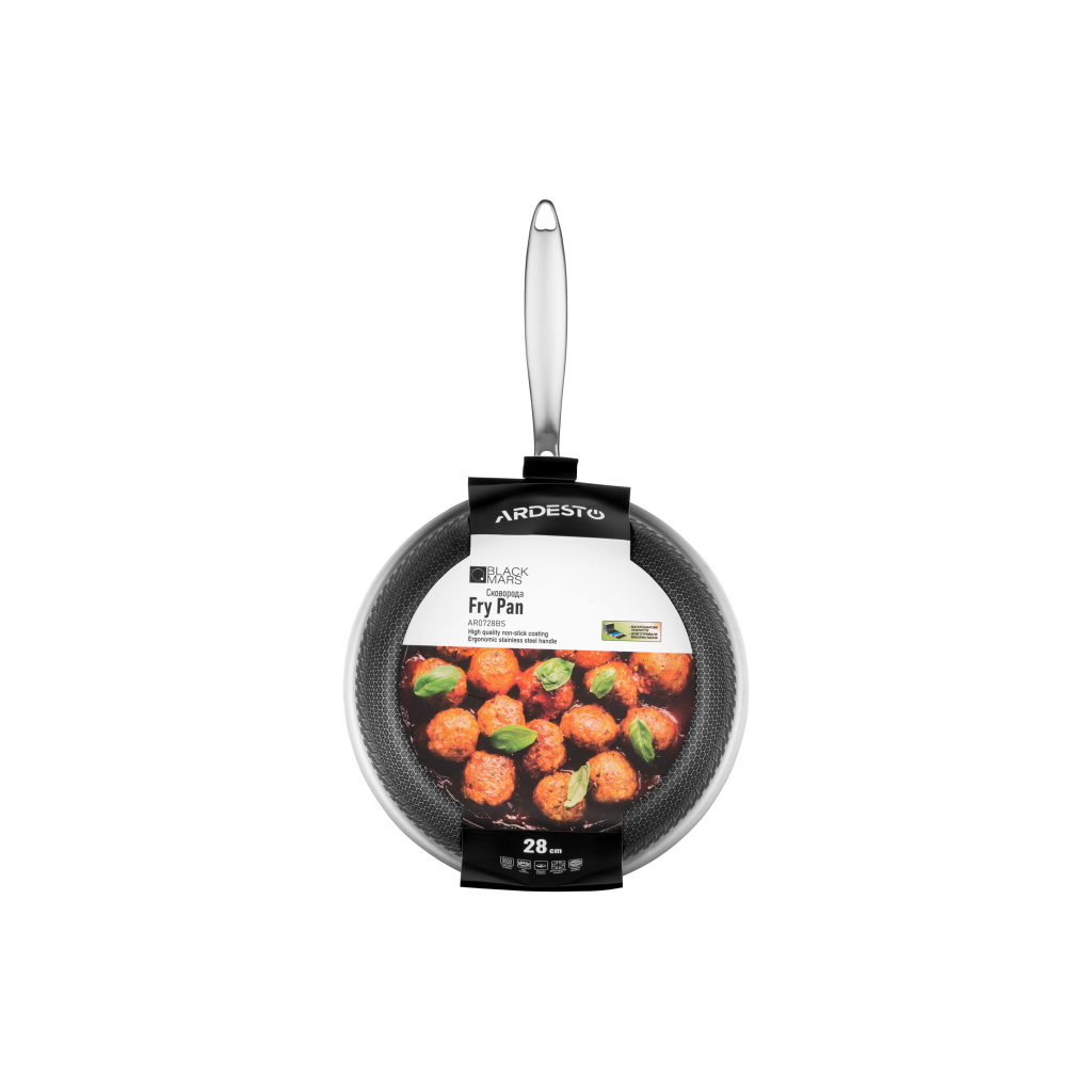 Сковорода Ardesto Black Mars Avior Grey 28 см (AR0728BS) - фото 2 Сковорода Ardesto Black Mars Avior Grey 28 см (AR0728BS) - фото 2