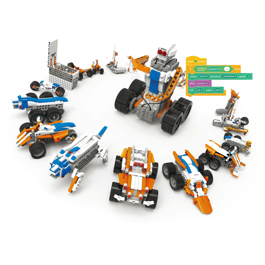 Конструктор Makerzoid Superbot Educational Building Blocks (MKZ-ID-SPB) - фото 3 Конструктор Makerzoid Superbot Educational Building Blocks (MKZ-ID-SPB) - фото 3