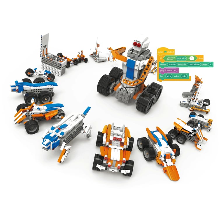 Конструктор Makerzoid Superbot Educational Building Blocks (MKZ-ID-SPB) - фото 3