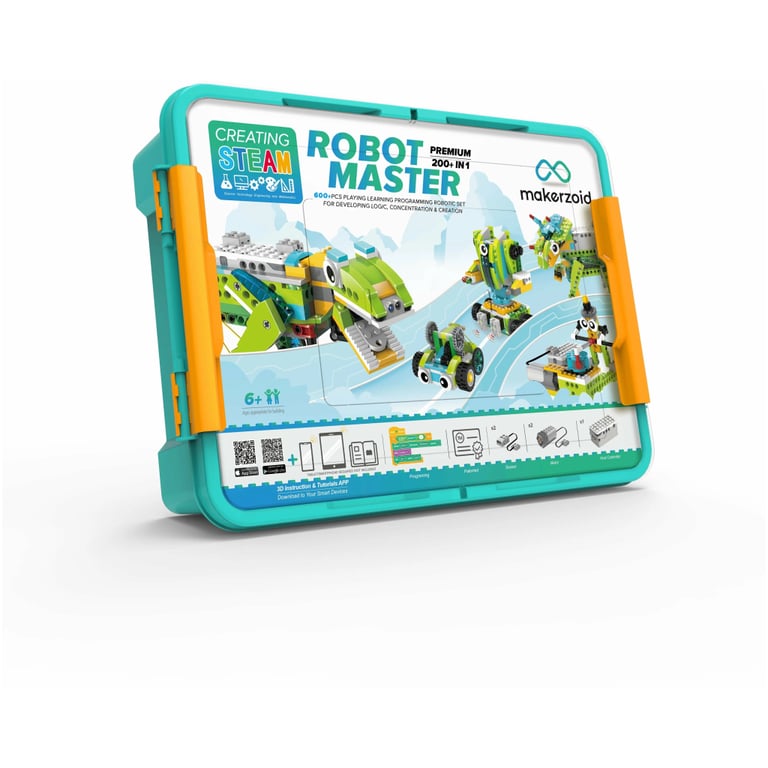 Конструктор Makerzoid Robot Master Premium (MKZ-RM-PM) - фото 2