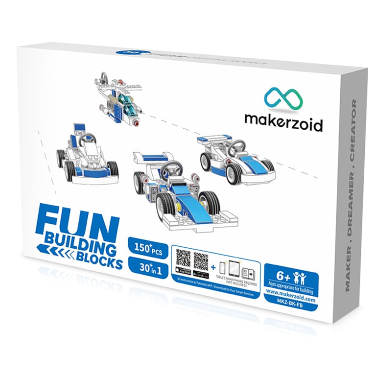 Конструктор Makerzoid Fun Building Blocks (MKZ-BK-FB) - фото 1