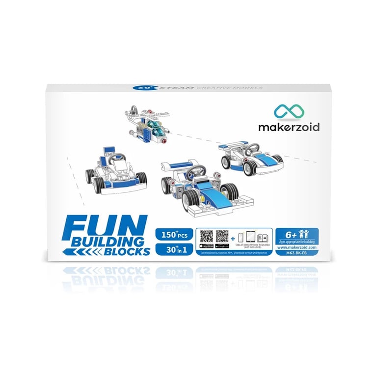 Конструктор Makerzoid Fun Building Blocks (MKZ-BK-FB) - фото 3