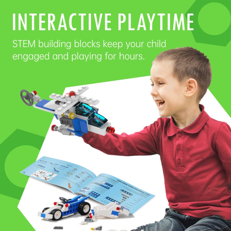 Конструктор Makerzoid Fun Building Blocks (MKZ-BK-FB) - фото 5