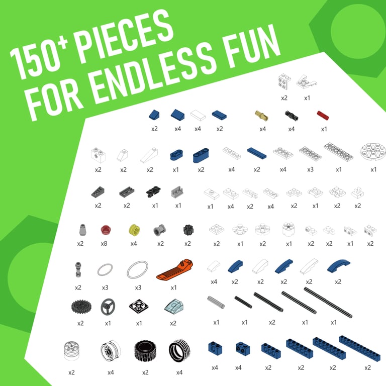 Конструктор Makerzoid Fun Building Blocks (MKZ-BK-FB) - фото 6