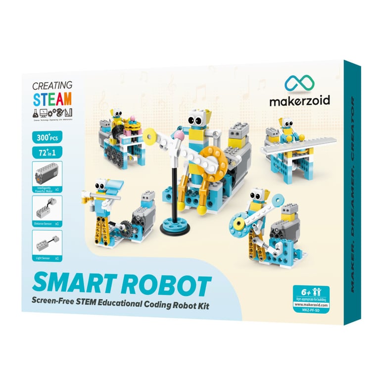 Конструктор Makerzoid Smart Robot Standard (MKZ-PF-SD) - фото 1