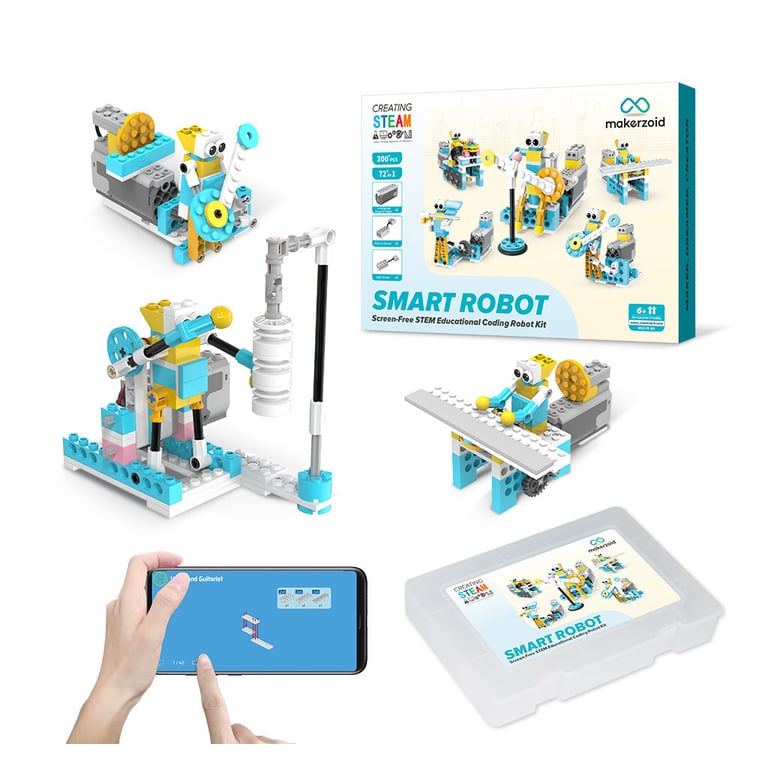 Конструктор Makerzoid Smart Robot Standard (MKZ-PF-SD) - фото 2