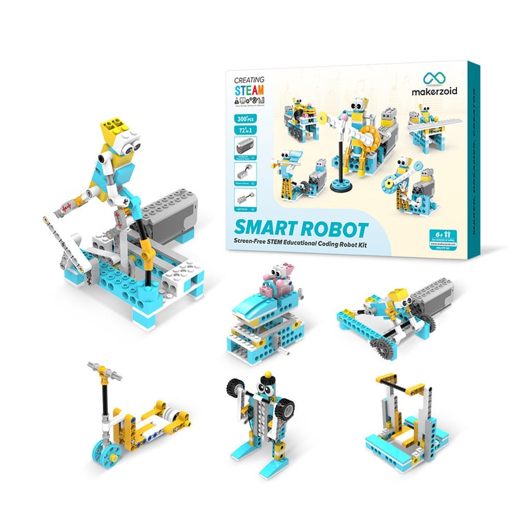 Конструктор Makerzoid Smart Robot Standard (MKZ-PF-SD) - фото 3