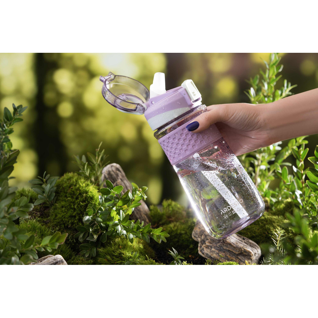 Пляшка для води Ardesto Energy 700мл сірий (AR2270PG) - фото 2 Пляшка для води Ardesto Energy 700мл сірий (AR2270PG) - фото 2